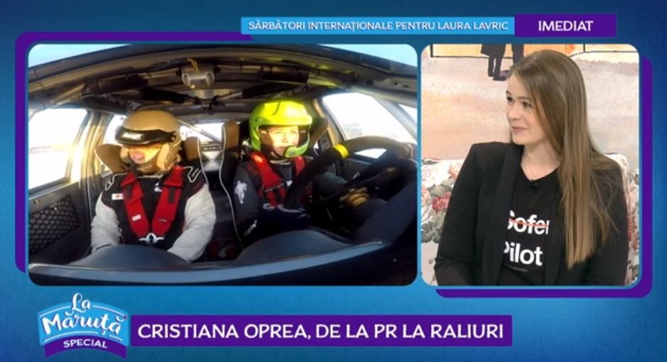 VIDEO&nbsp;Cristiana Oprea, povestea unei fete pilot&nbsp; 