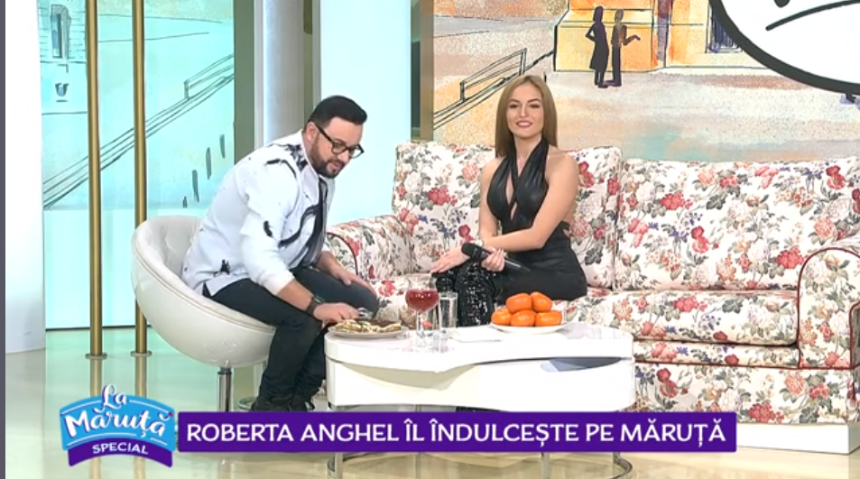 
	VIDEO Roberta Anghel îl îndulcește pe Măruță
