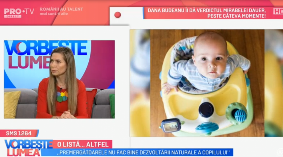 VIDEO Ioana Macoveiciuc, alias Prințesa Urbană, ne spune despre obiectele care nu sunt recomandate pentru bebeluși 