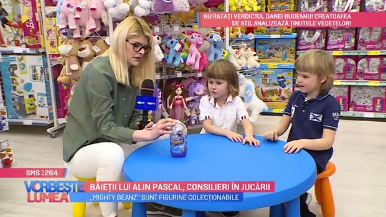 VIDEO Băieții lui Alin Pascal, consilieri în jucării
