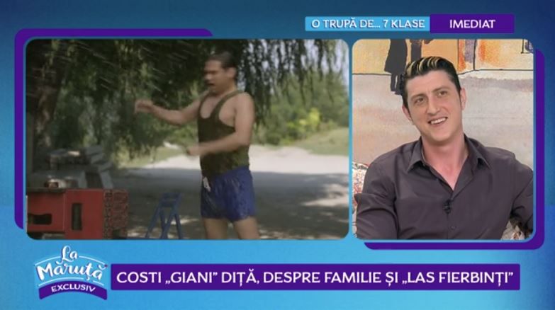 VIDEO Costi &quot;Giani Diță&quot;, despre familie și &quot;Las Fierbinți&quot;