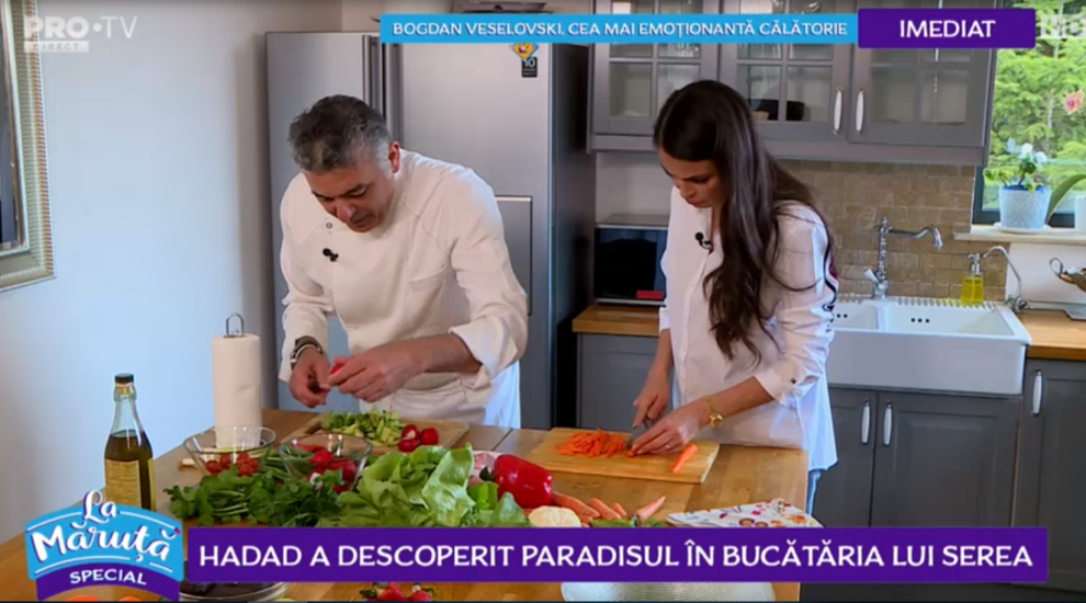 
	VIDEO Chef Hadad a descoperit paradisul în bucătăria lui Serea
