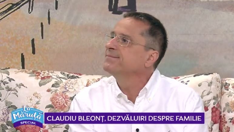 VIDEO Claudiu Bleonț, dezvăluiri despre familie