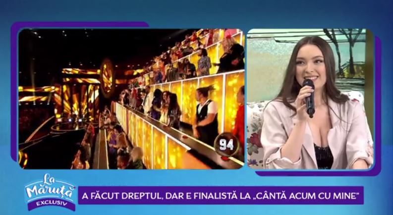 
	VIDEO Georgia Dascălu, concurenta care a ajuns în finala de la &quot;Cântă acum cu mine&quot;

