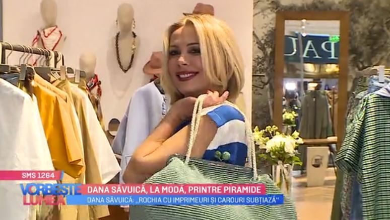 VIDEO Dana Săvuică ne trimite la o sesiune de shopping