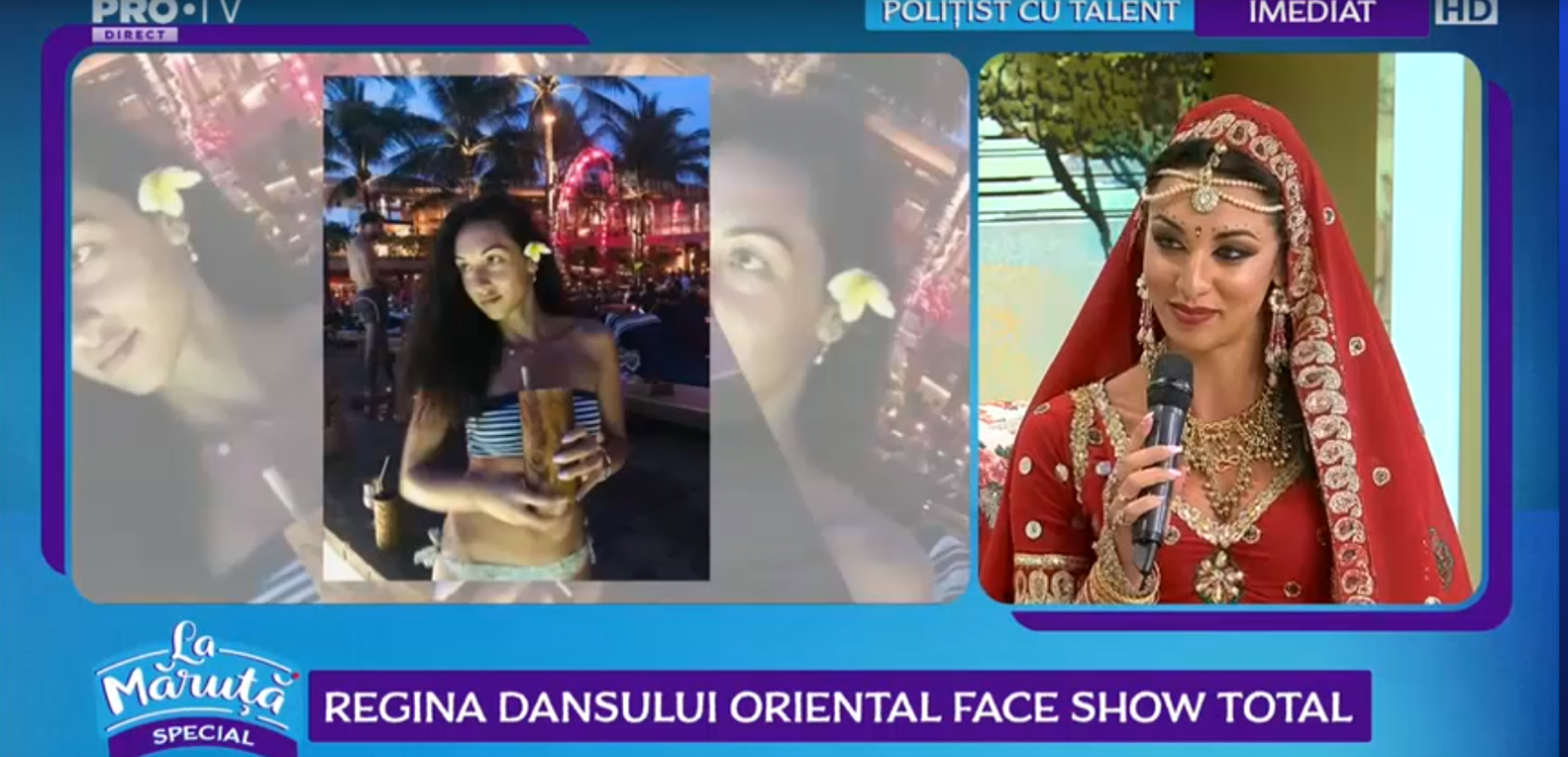 
	VIDEO Regina dansului oriental face show total
