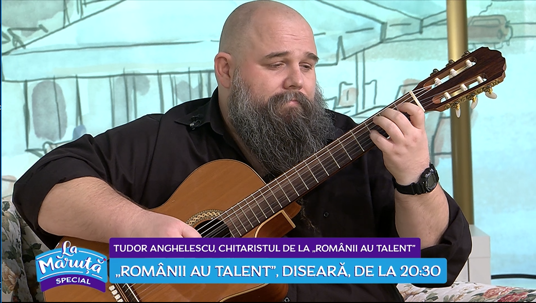 
	VIDEO Povestea chitaristului Tudor Anghelescu de la &quot;Românii au talent&quot;
