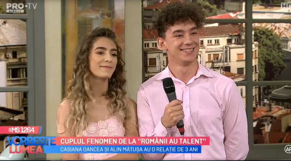 VIDEO Cuplul fenomen, Casiana și Alin vorbesc despre experiența trăită la Românii au talent