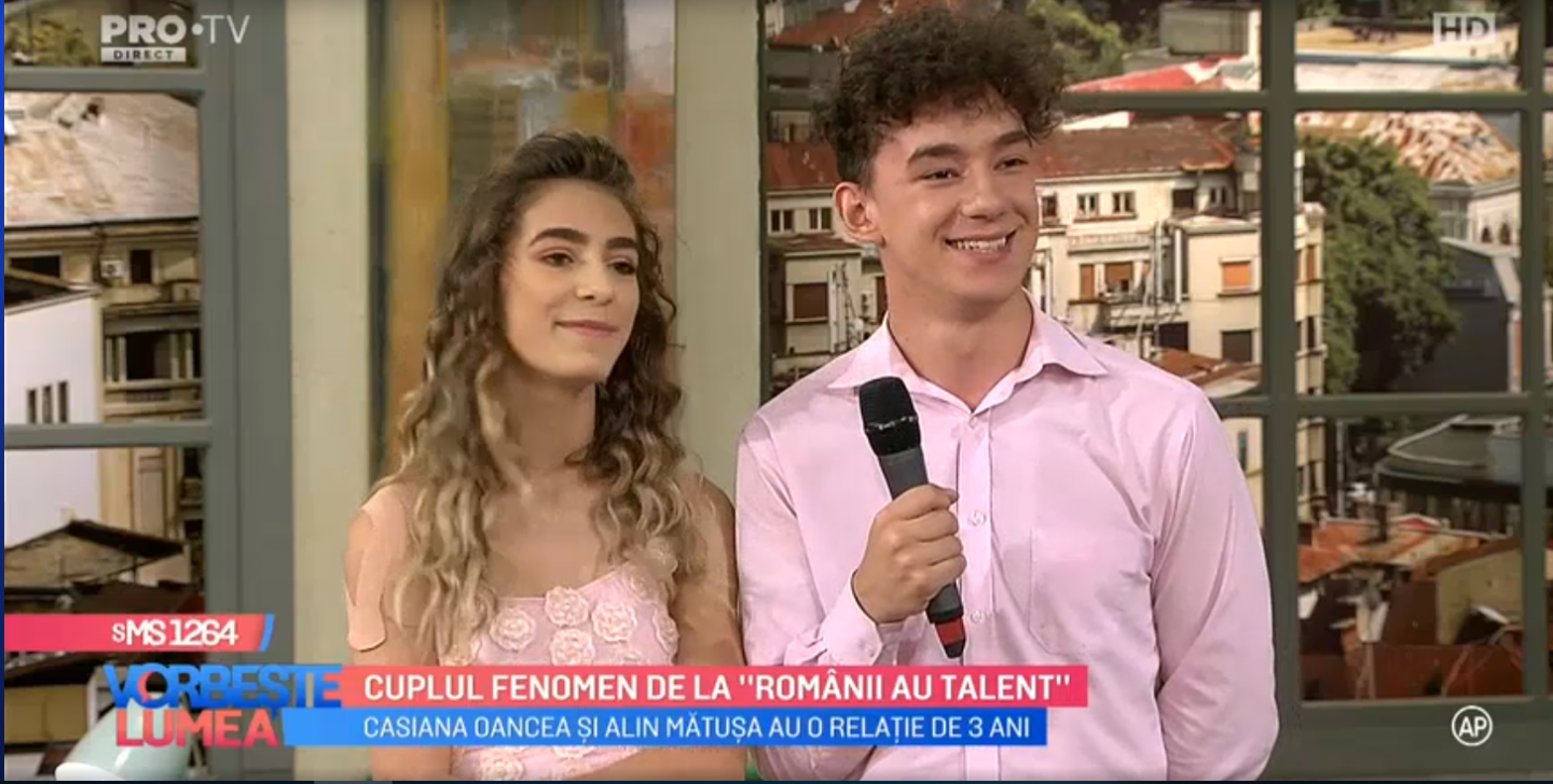 VIDEO Cuplul fenomen, Casiana și Alin vorbesc despre experiența trăită la Românii au talent