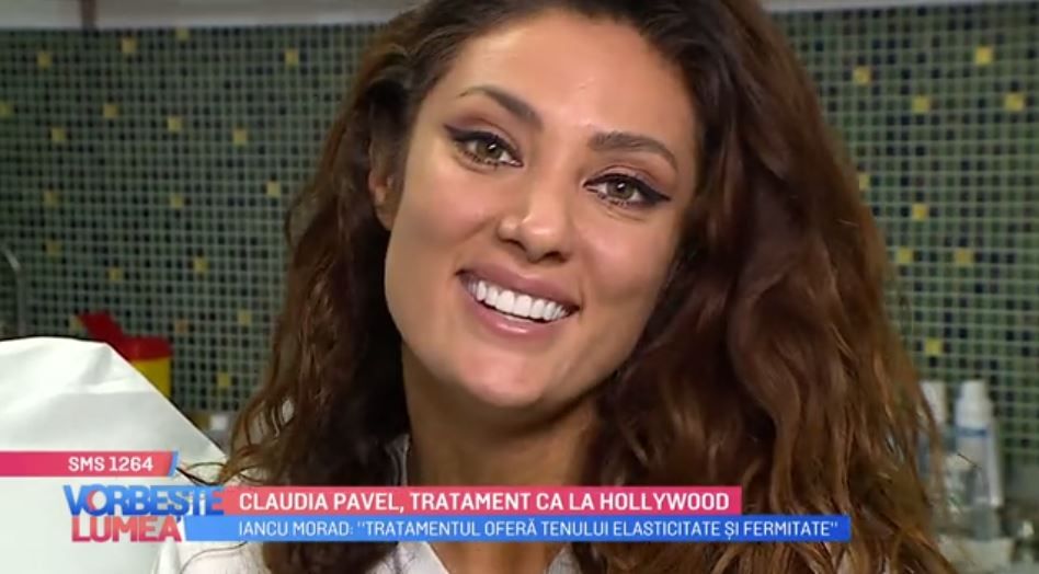 Claudia Pavel, tratament ca la Hollywood