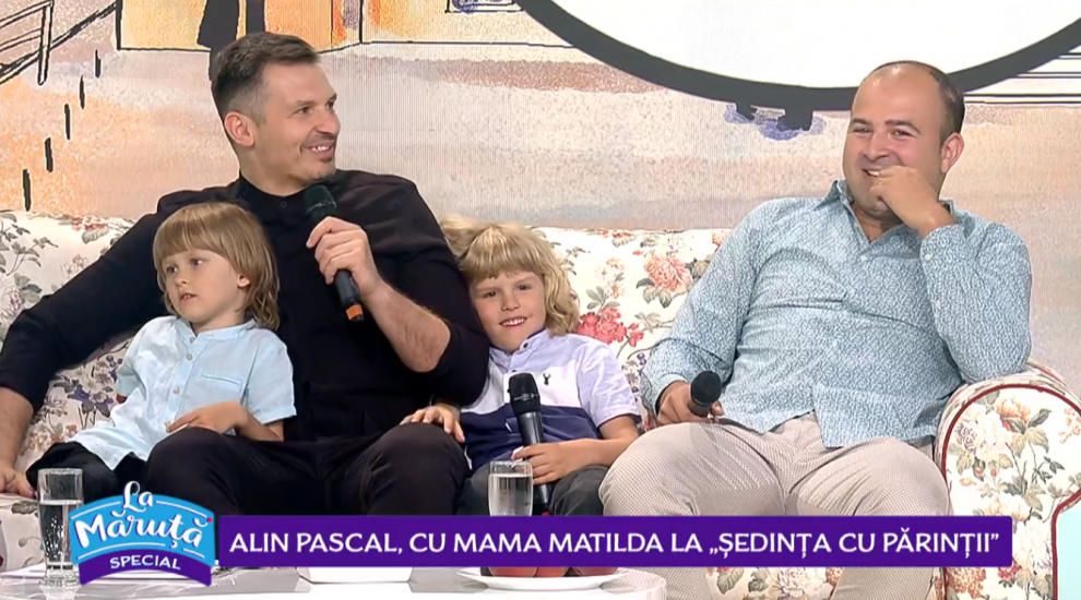VIDEO Alin Pascal, cu mama Matilda la &quot;ședința cu părinții&quot;