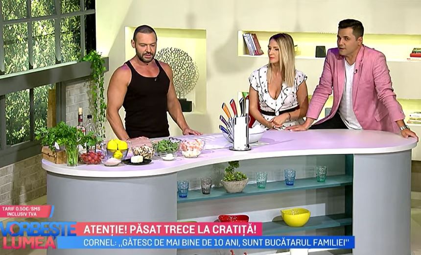 
	Cornel Păsat îți arată cum să prepari o rețetă delicioasă cu creveți
