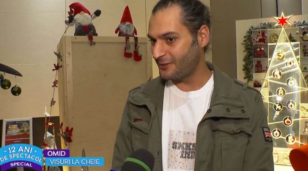 
	VIDEO Omid Ghannadi a creat un brad special pentru festivalul &quot;Brazilor de Crăciun&quot; împreună cu Cătălin Măruță

