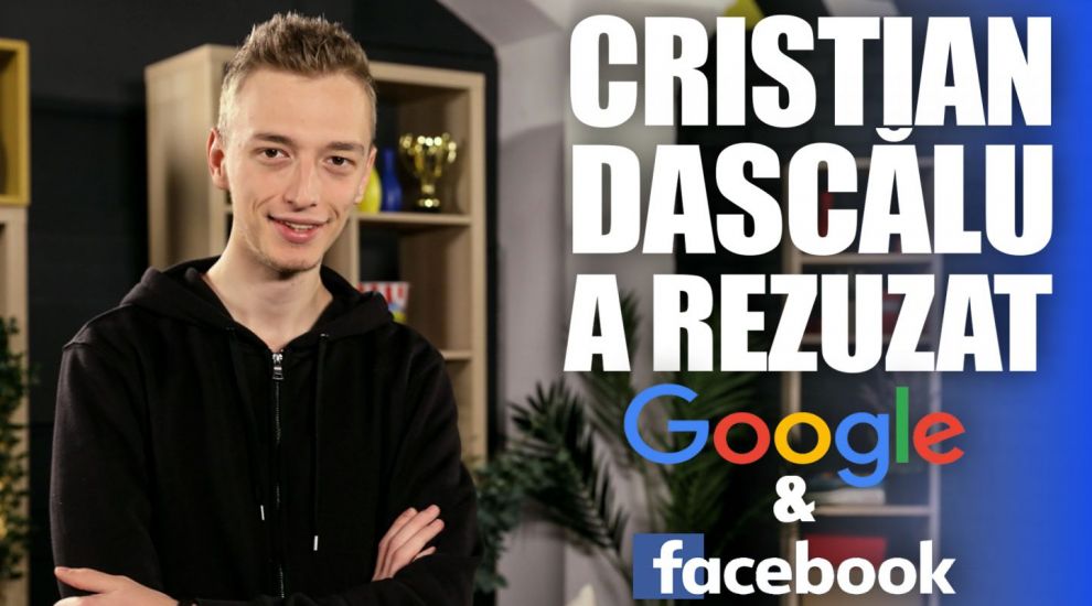 
	Cristian Dascălu, despre cum a refuzat oferte de la Google şi Facebook. De ce s-a întors în România
