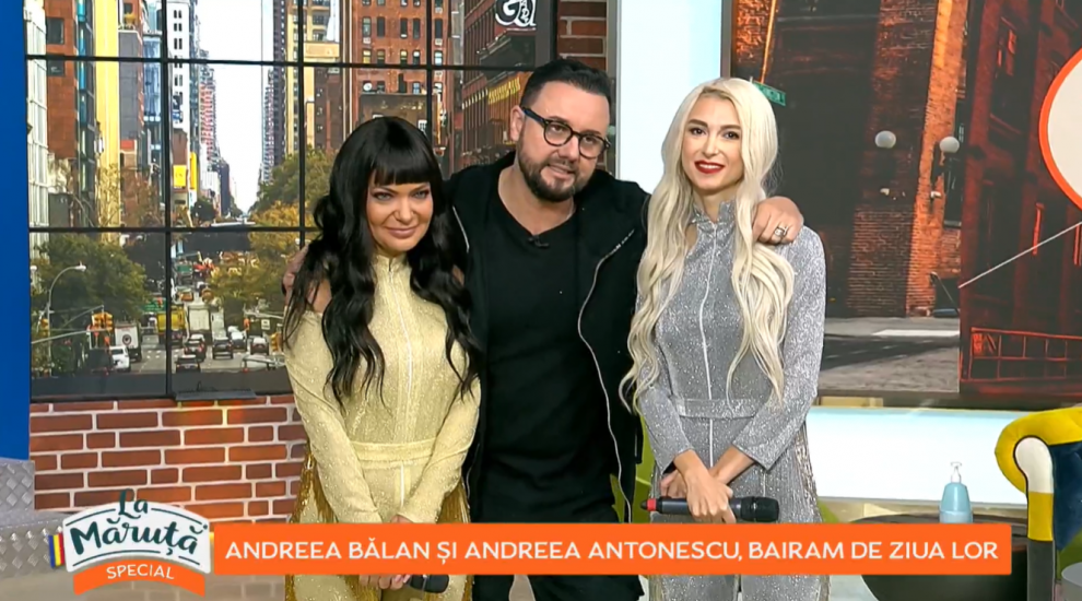 
	Andreea Bălan și Andreea Antonescu, bairam de ziua lor. André a lansat un single foarte așteptat de fani, Nostalgii
