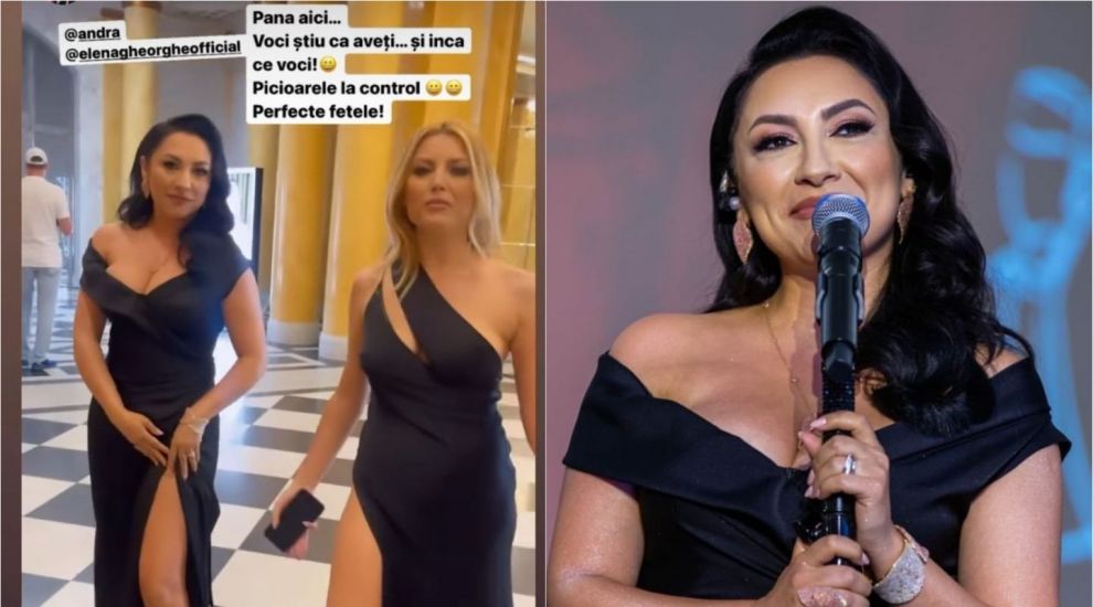 
	Andra și Elena Gheorghe, una mai sexy ca alta la o gală mondenă: &ldquo;Așa arată o divă!&quot; Ce rochii de Oscar au purtat
