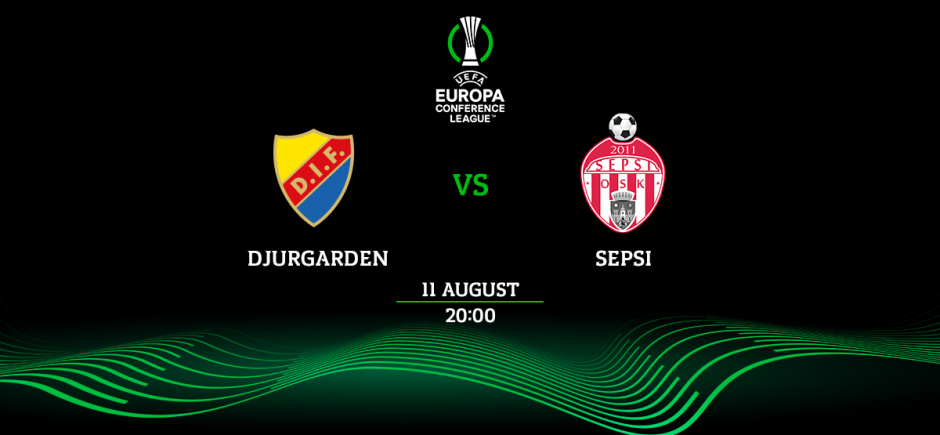 
	Djurgarden - Sepsi se vede pe PRO ARENA și VOYO! Meciul se joacă pe 11 august 2022, de la ora 20.00
