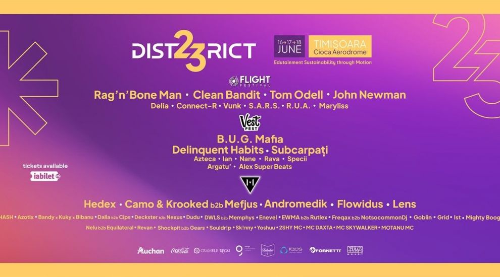 (P) Trei zile de distracție la cel mai mare festival din vestul României, District23