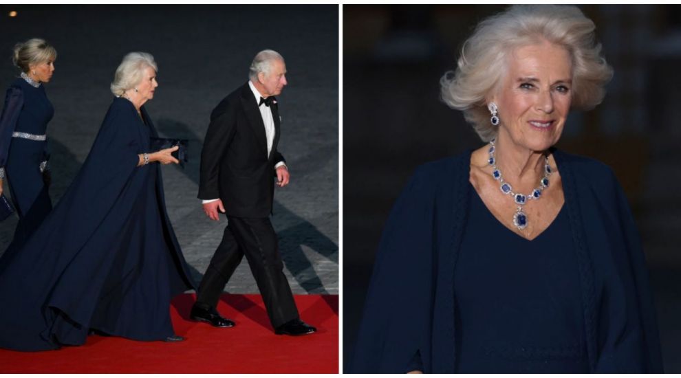 
	Camilla, apariție demnă de o regină! Soția lui Charles, splendidă într-o creație Dior la Palatul Versailles
